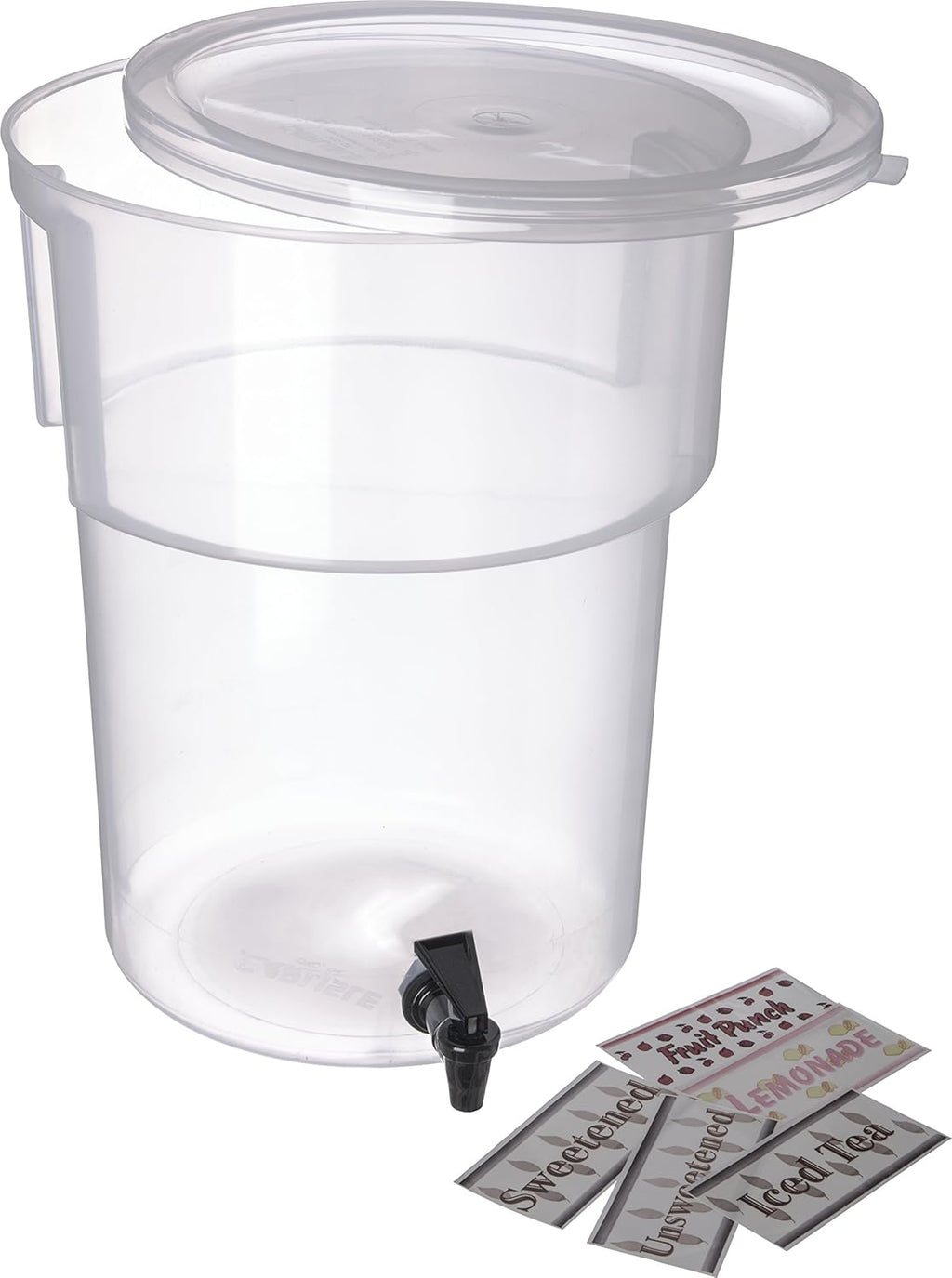 5 Gallon Clear Beverage Dispenser Pack of 2 O754405