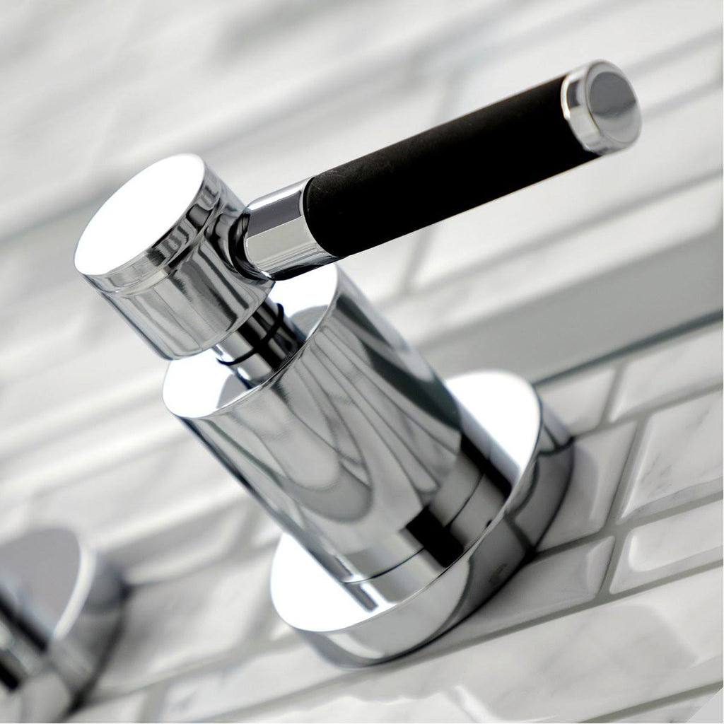 Brushed Brass 2-Handle Wall Mount Roman Tub Faucet I26501