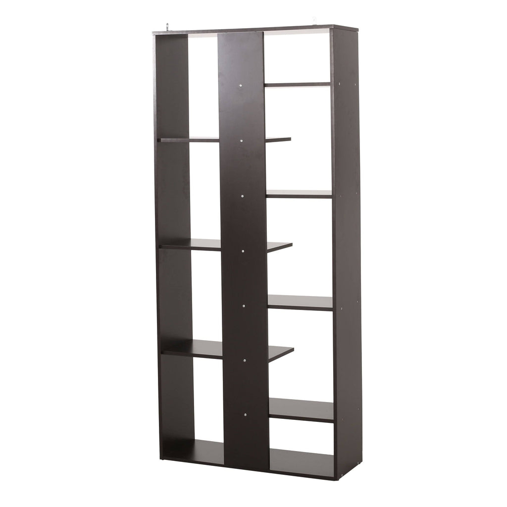 Dark Walnut High Shelf Bookcase M3983