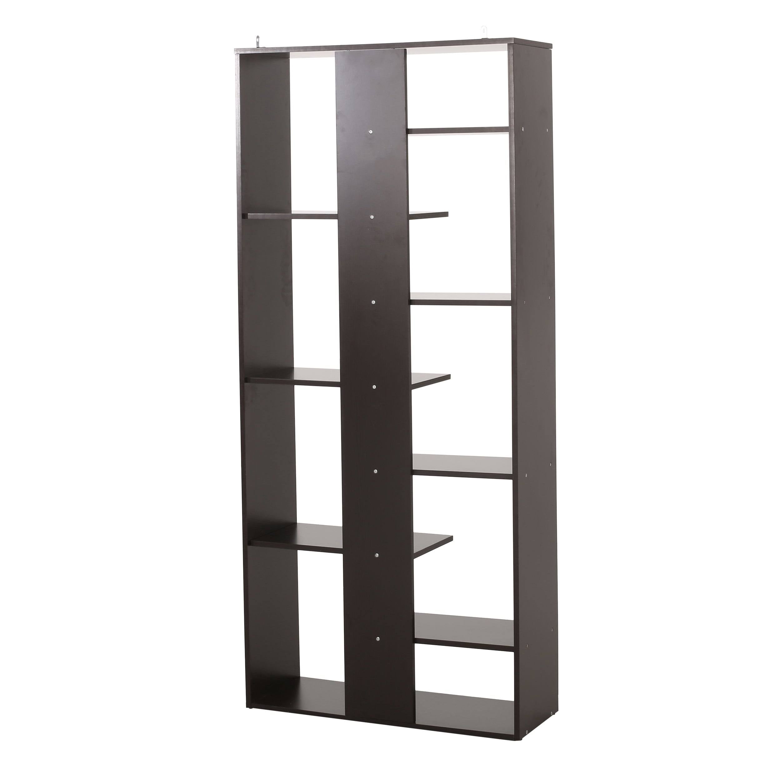 Dark Walnut High Shelf Bookcase M3983