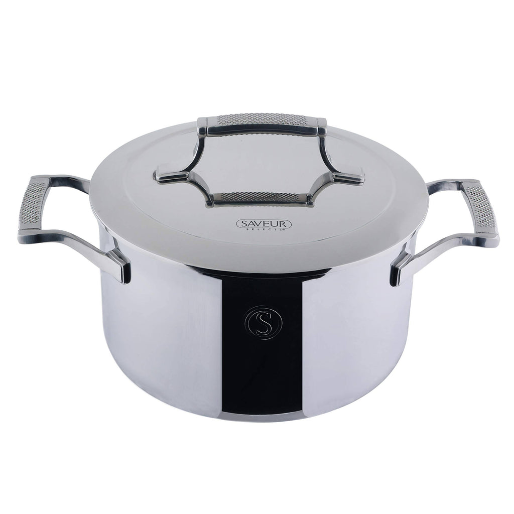 Tri-Ply Stainless Steel 4-Qt. Casserole Pot W5840