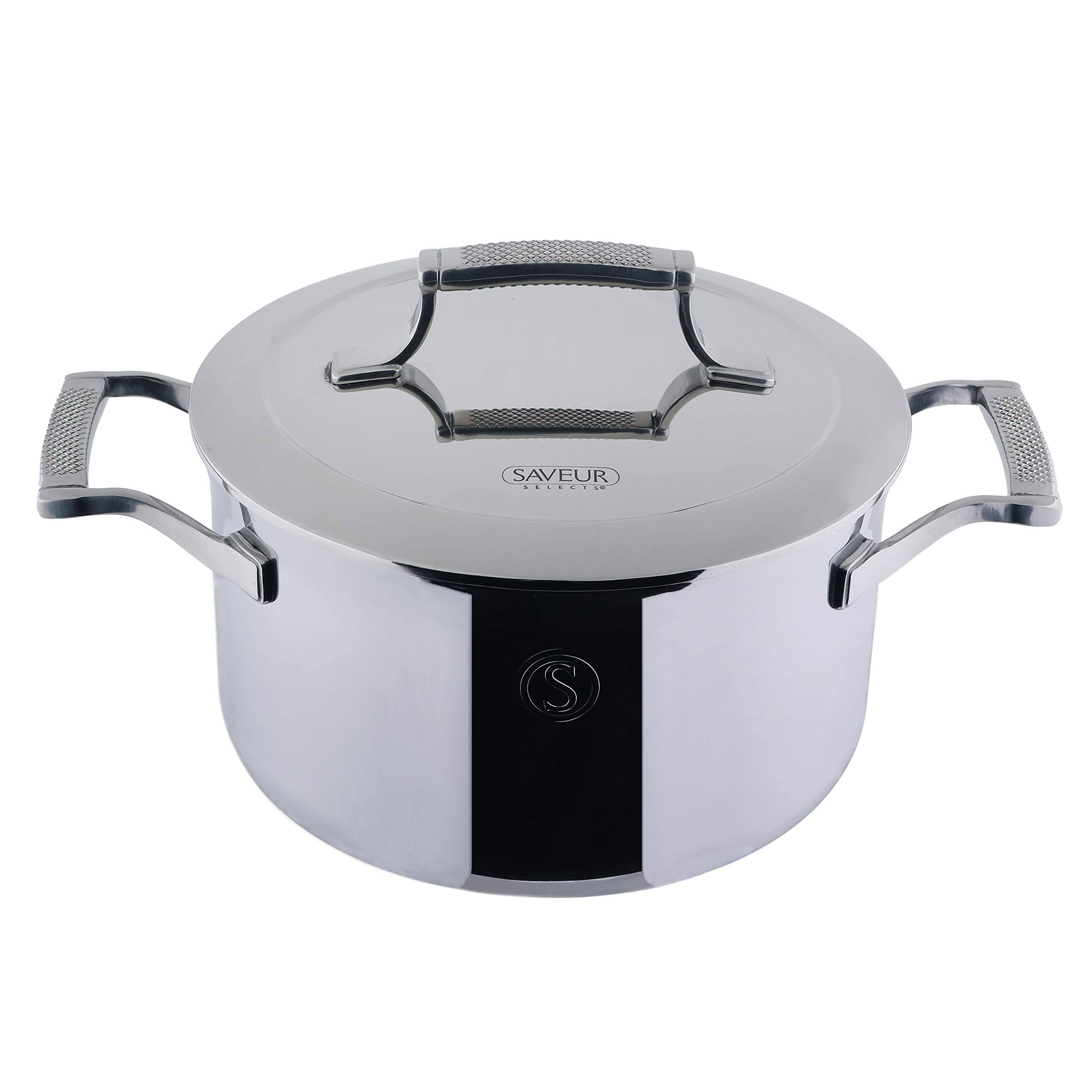 Tri-Ply Stainless Steel 4-Qt. Casserole Pot W5840
