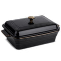 Onyx Stoneware Covered Baking Dish J8530