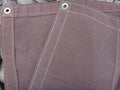16 ft. x 16 ft. Brown 12 oz. Canvas Tarp V90351