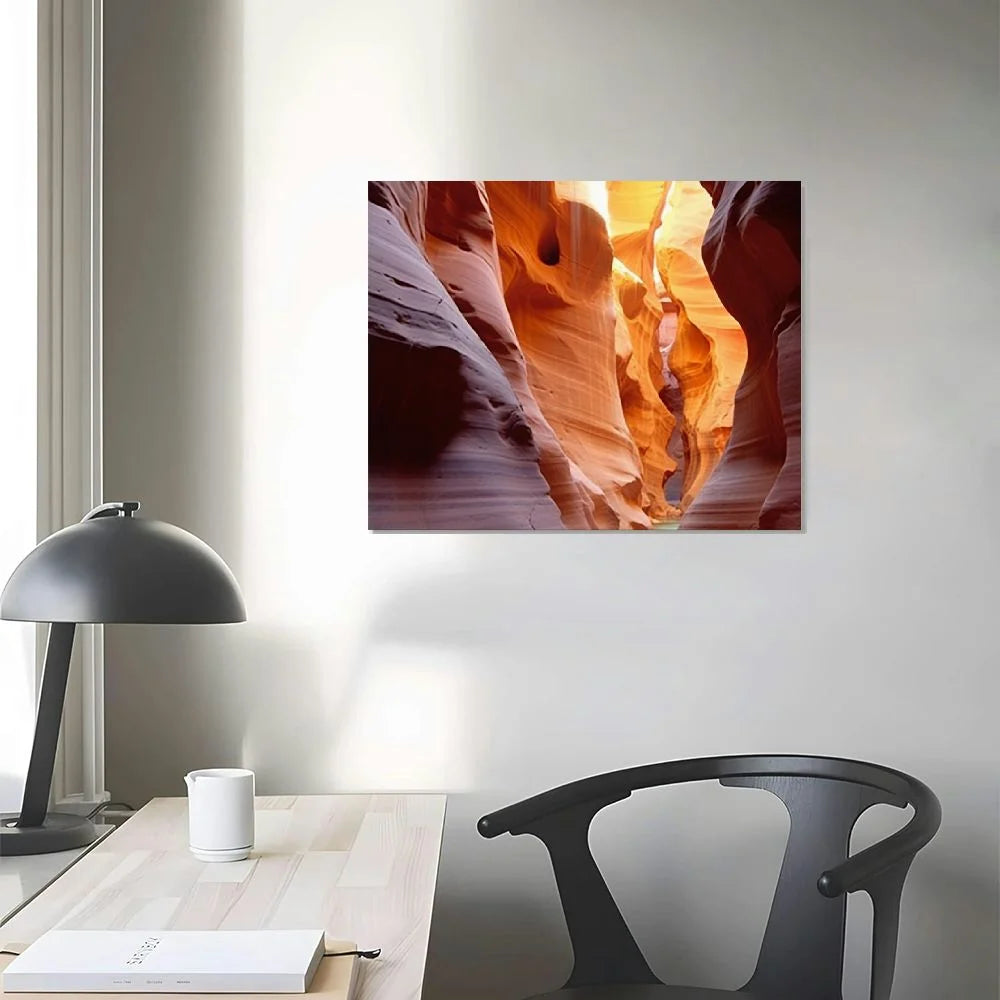 Antelope Canyon Canvas Wall Art Poster Print Y296190