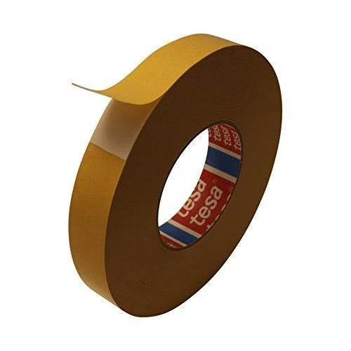 White PVC Double Sided Tape 1 in. x 60 yds. E5141