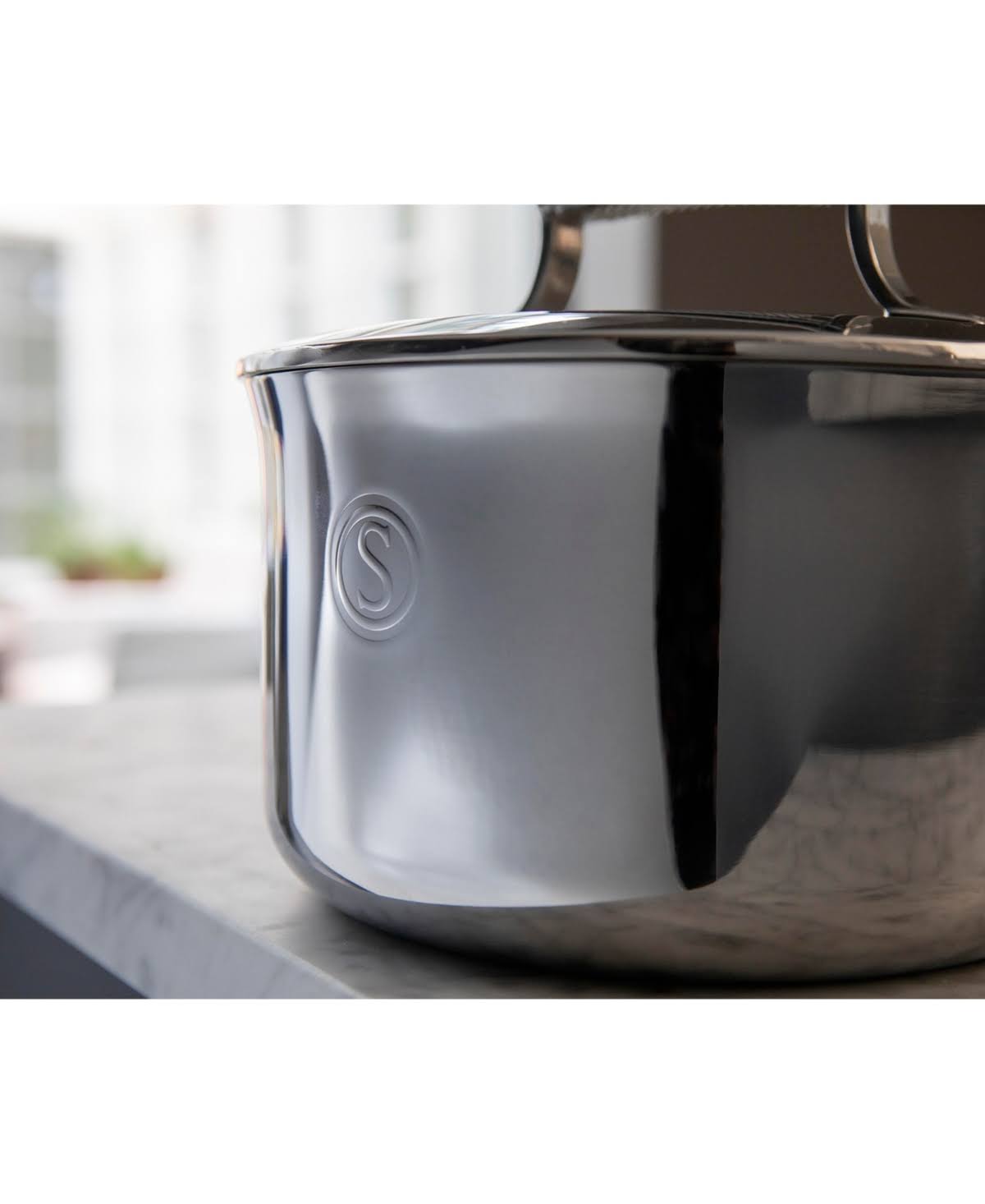 Tri-Ply Stainless Steel 4-Qt. Casserole Pot W5840