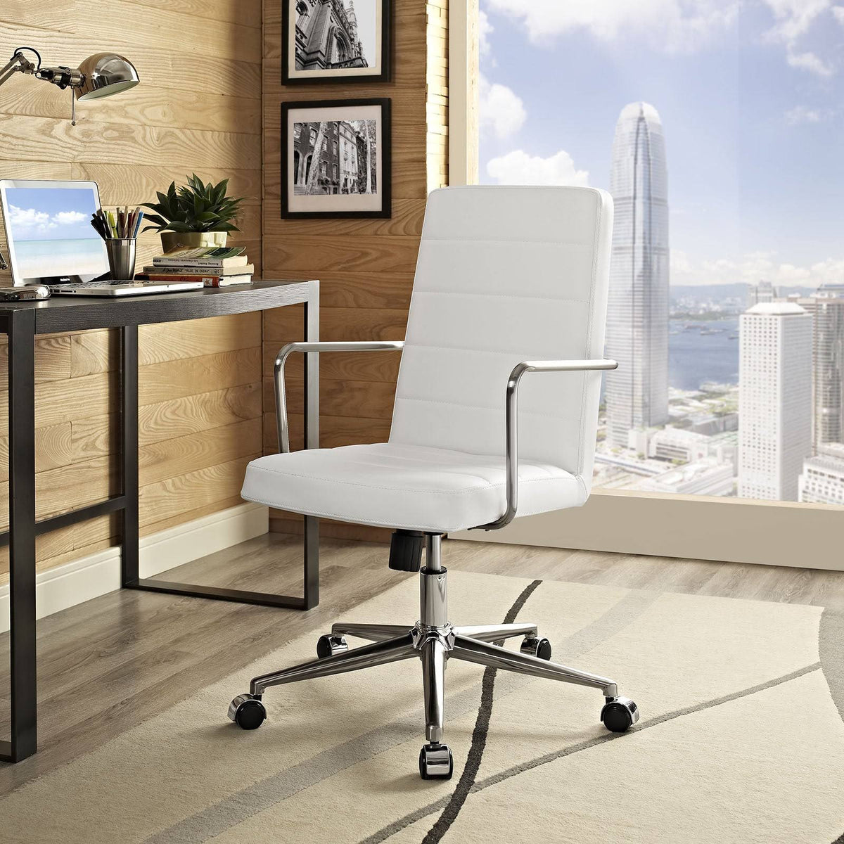 Gray Highback Office Chair D153