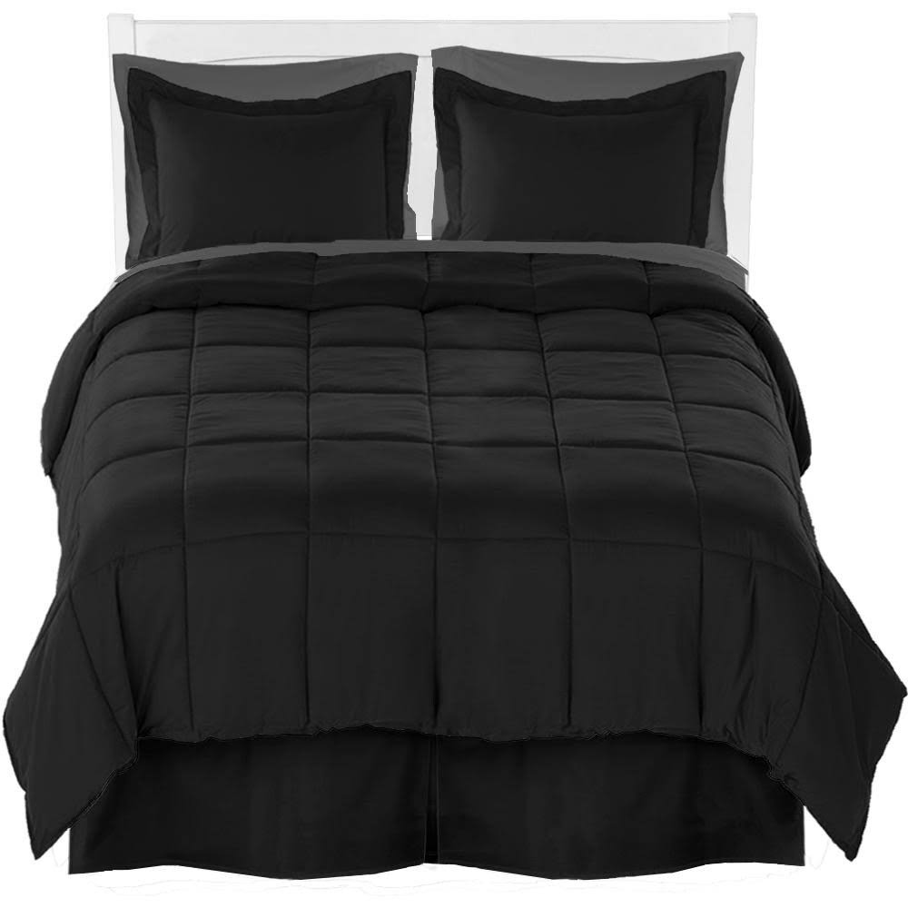 Black Comforter Set N682