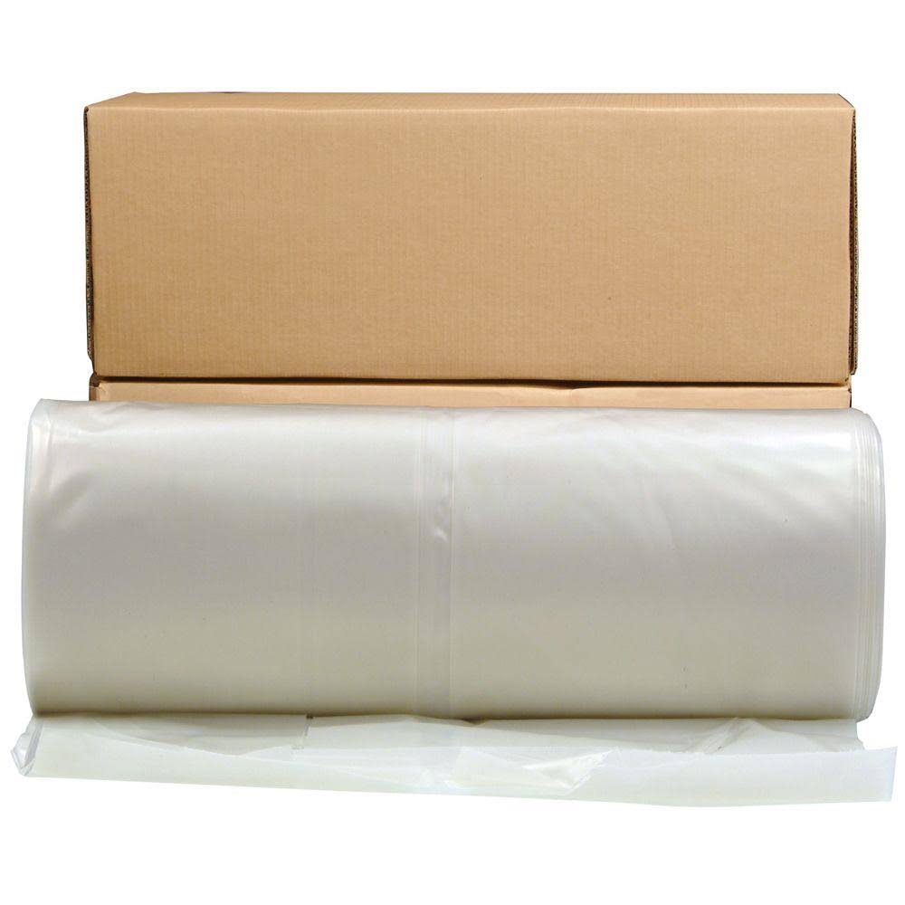 28 ft. x 100 ft. Clear 6 Mil Plastic Sheeting Z6447