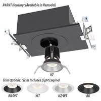 Black White Shallow Regressed Trim LED Module E254