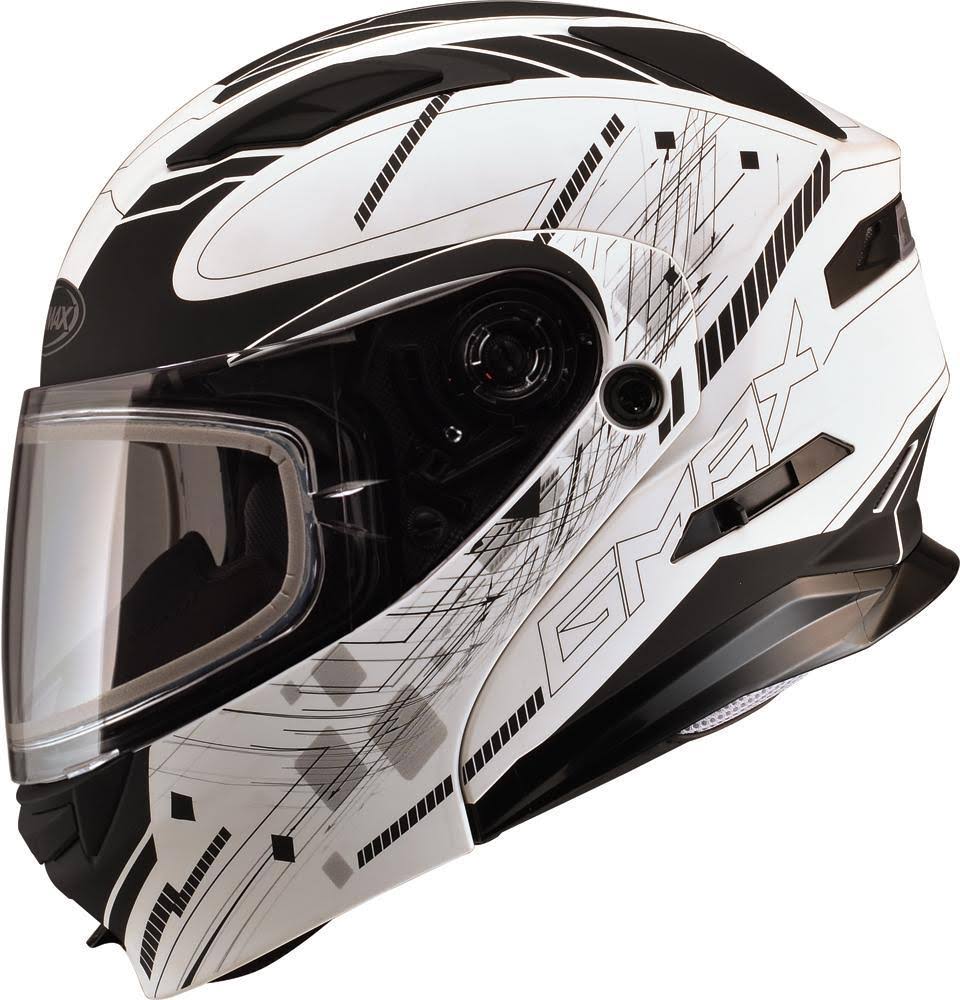 Modular Wired Snow Helmet Black/Neon Orange Medium Z457156