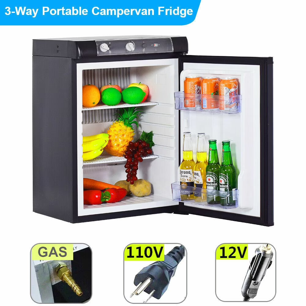 2.1 Cu Ft Propane Gas RV Compact Refrigerator Y95317