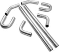 8PCS Mild Steel Exhaust Tubing Kit J734