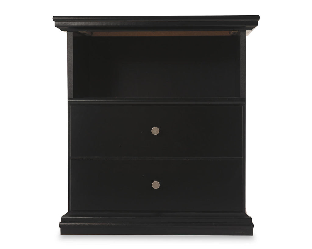 Black Nightstand Z982632