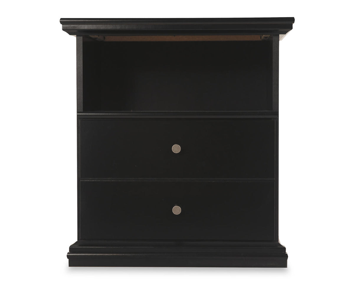 Black Nightstand Z982632