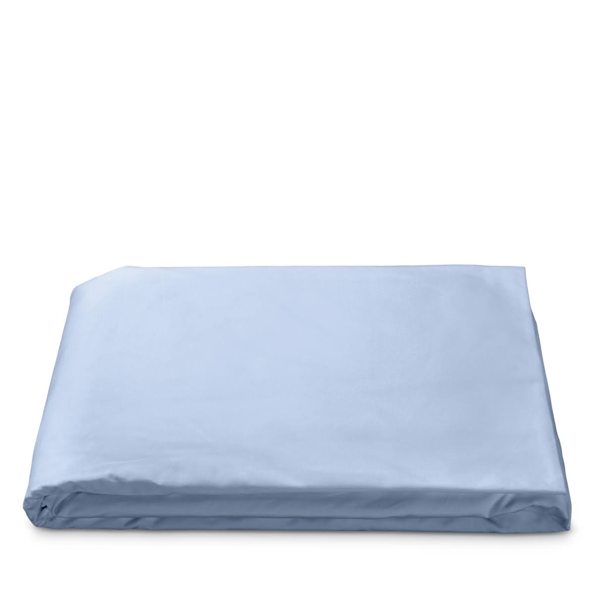 Silver Percale Fitted Sheet, Twin O67916