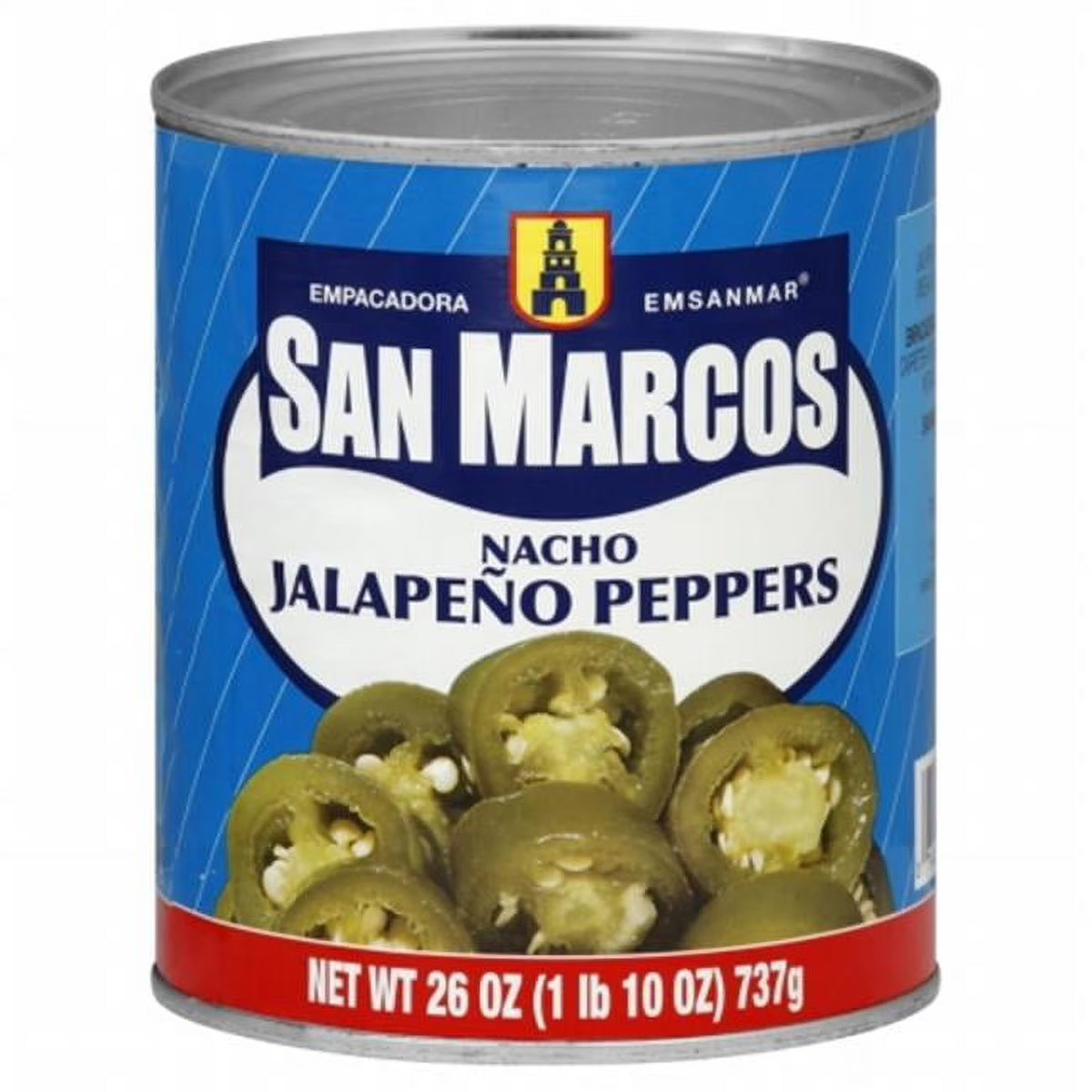 Jalapeño Nacho Peppers - 26 OZ - Pack of 12 Z303984