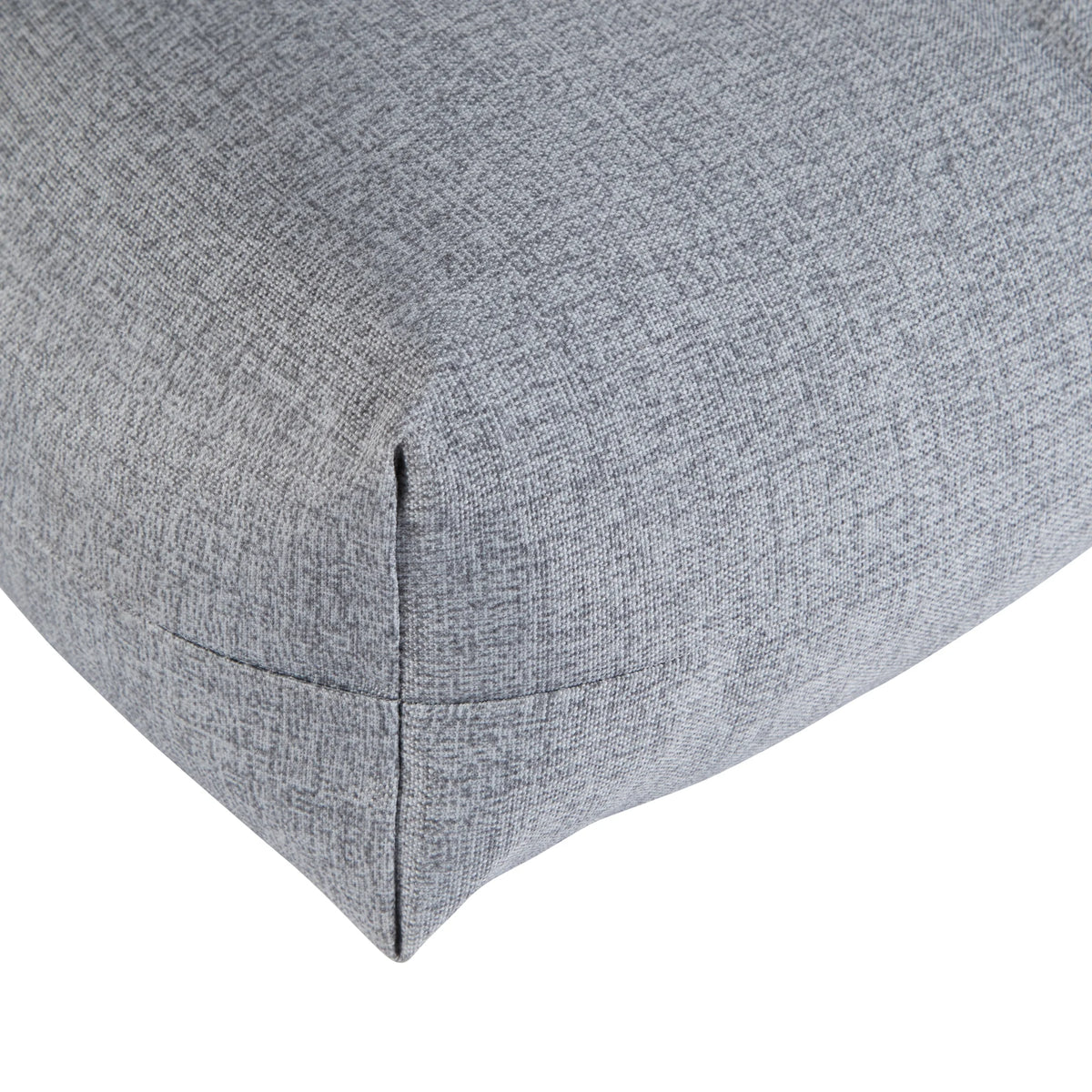 Heather Gray 44 x 22 in. Outdoor High Back Chair Cushion U45514
