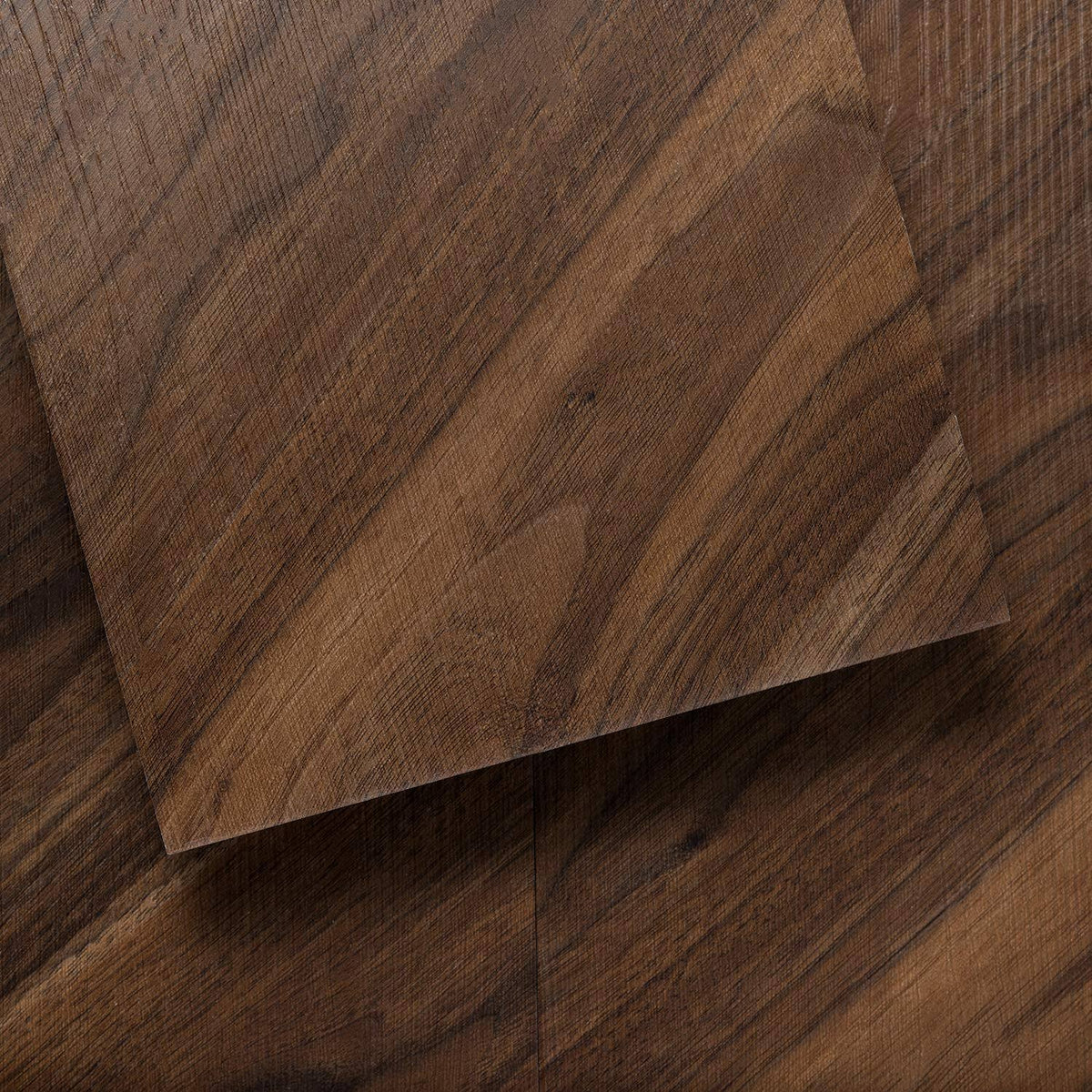 Angled Walnut Luxury Vinyl Plank X21837