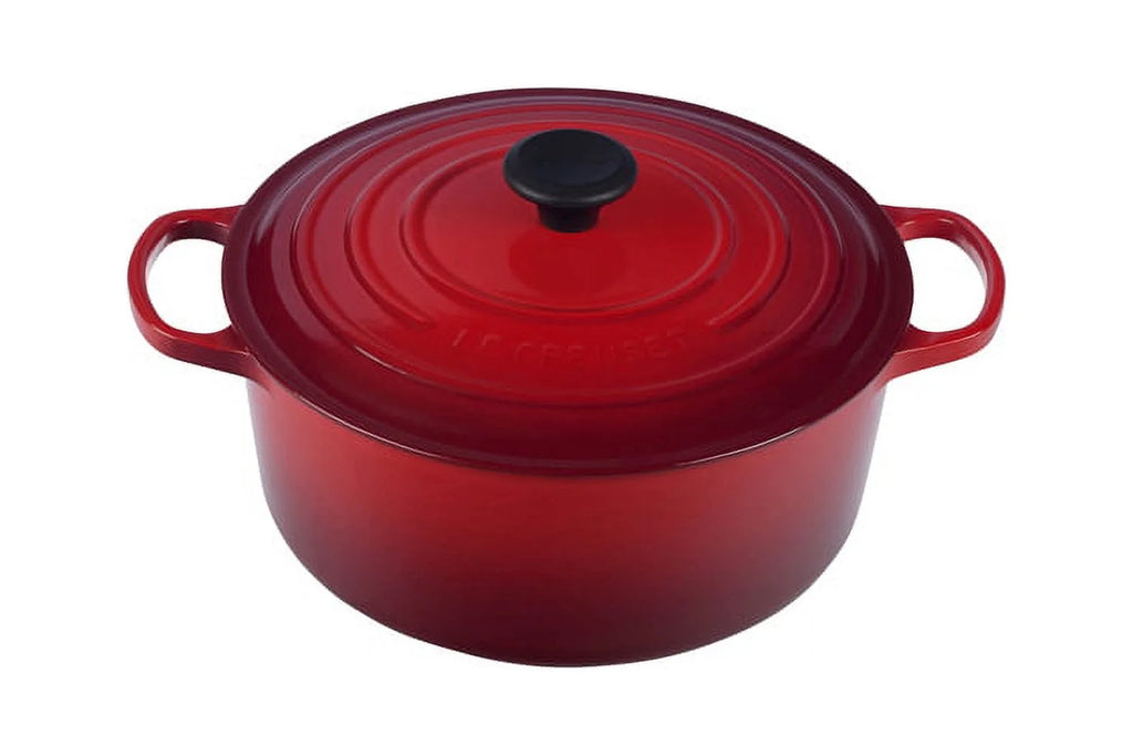 5.5 qt Cast Iron Enameled Round Dutch Oven W163