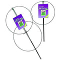 Double Peony Support Steel with Green Vinyl Coating (Case of 12) V9854