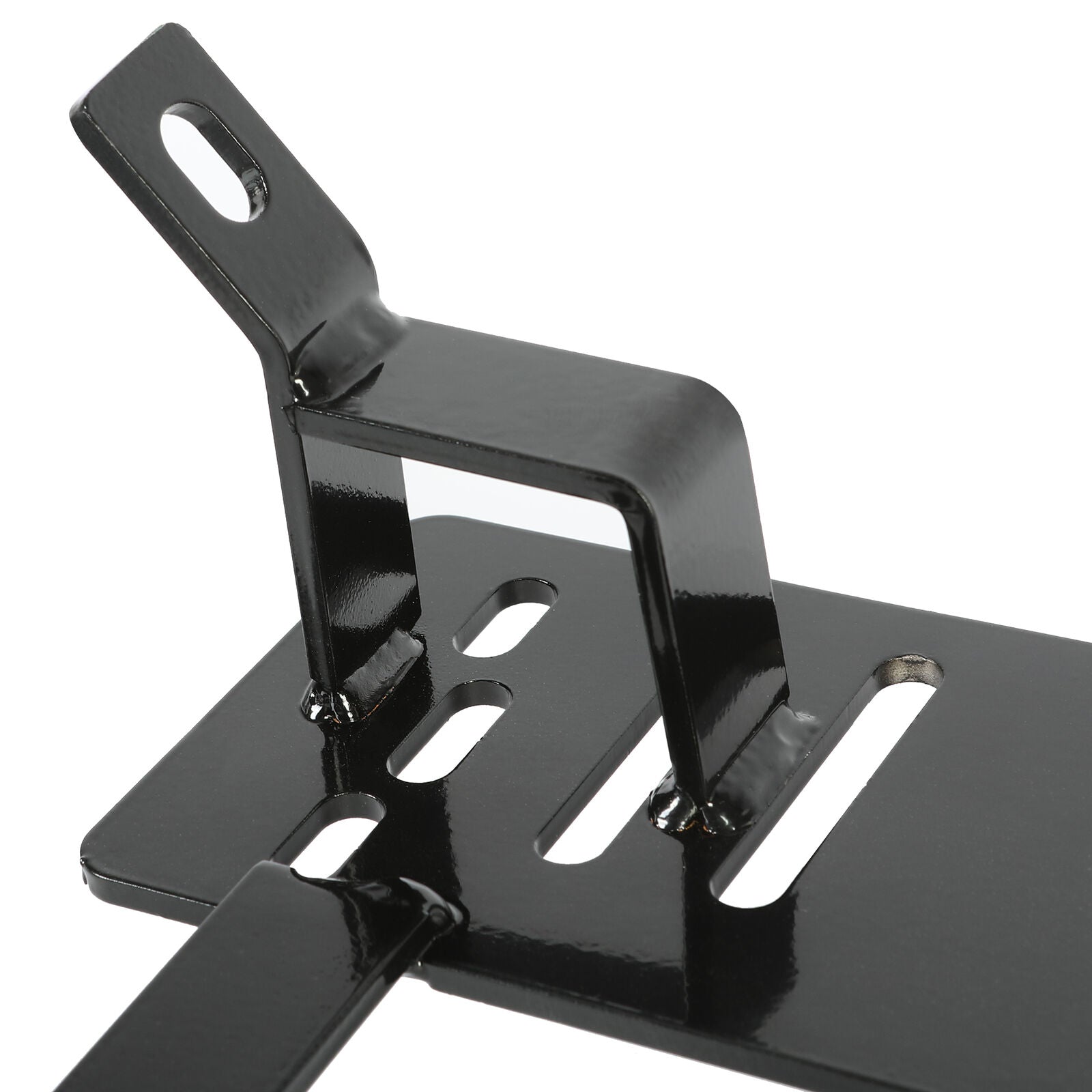 Seat Bracket Black Mount Set Powder Coated Steel U729884