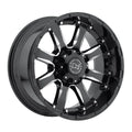 20x10 Gloss Black Wheel with 8x170 Bolt Pattern X875