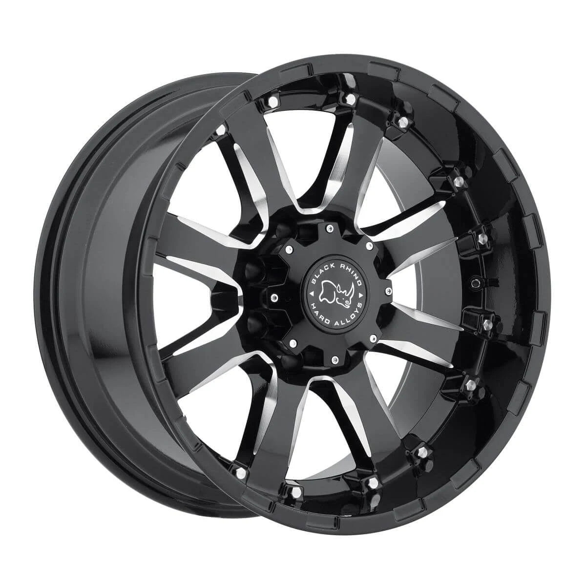 20x10 Gloss Black Wheel with 8x170 Bolt Pattern X875