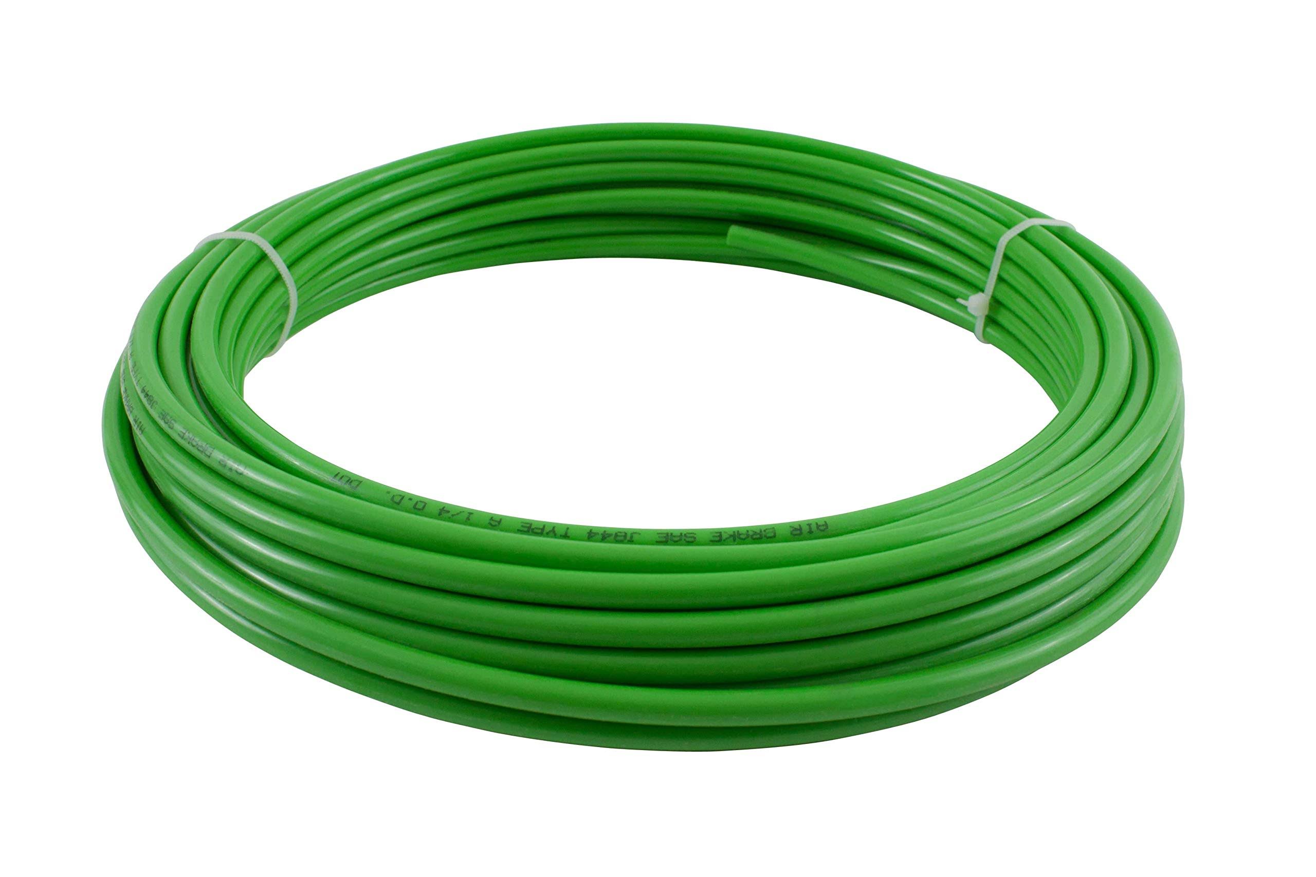 5/8x22 OD x 100& Green Nylon Air Brake Tubing T108670