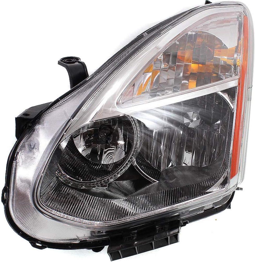 Headlight Assembly Pair for Nissan Rogue 2008 G175
