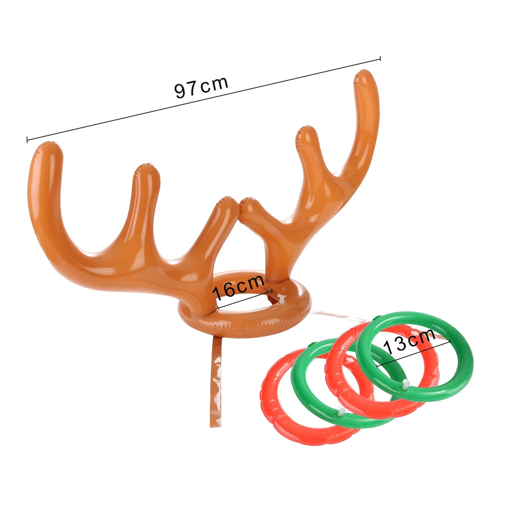 Inflatable Reindeer Hat Toss Game Q2460