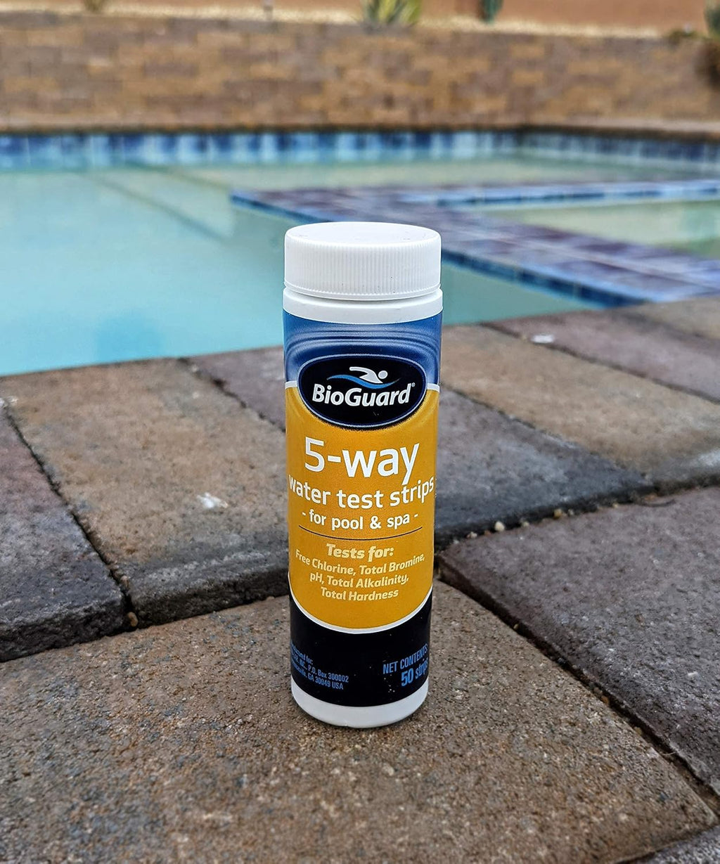 Spa and Hot Tub Chemical Balancer Maintenance Kit with Test Strips V4454