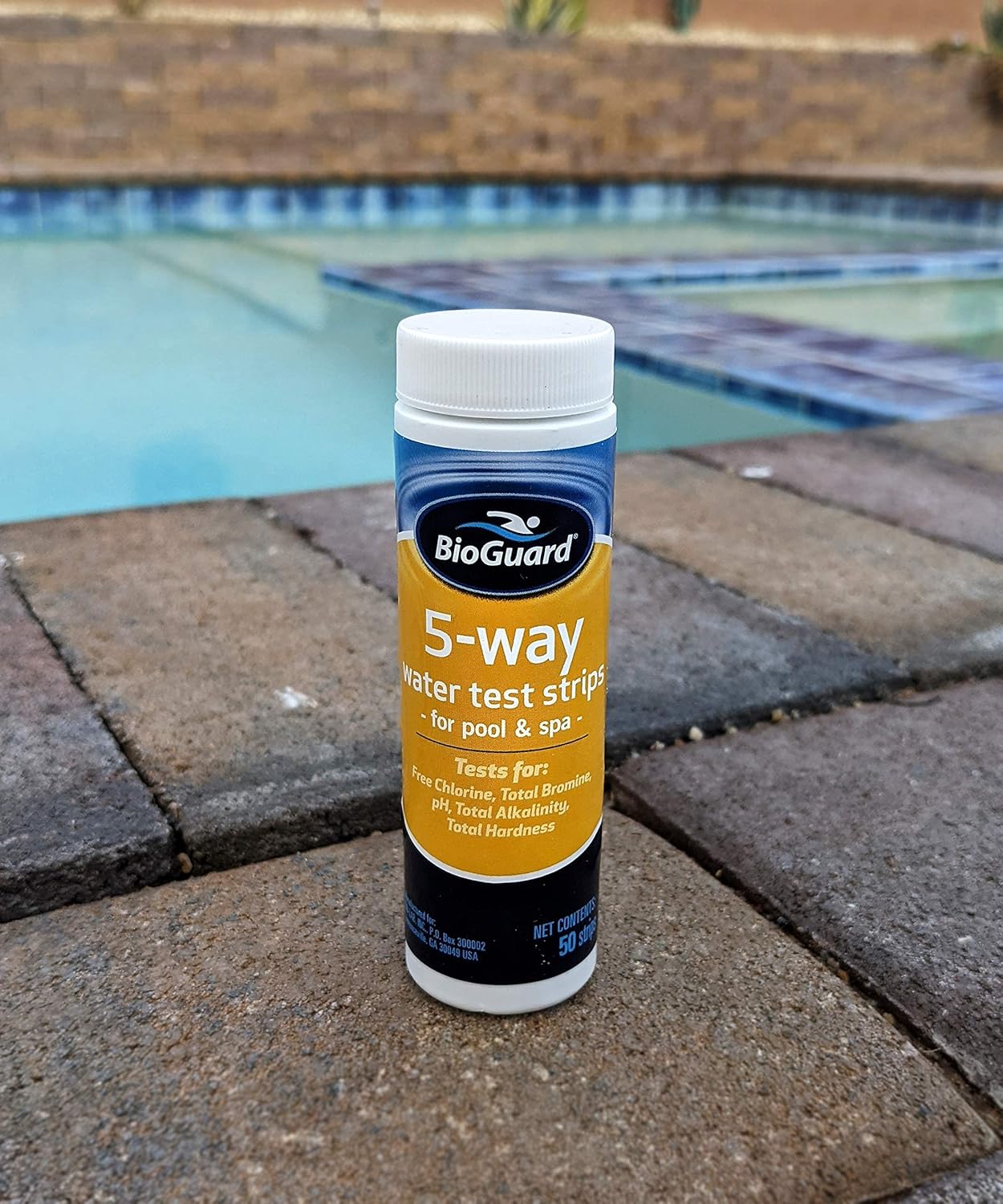 Spa and Hot Tub Chemical Balancer Maintenance Kit with Test Strips V4454