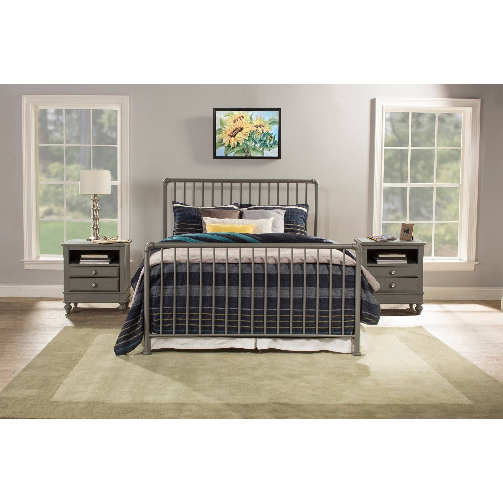 Queen Stone Bed Set Frame Included P680