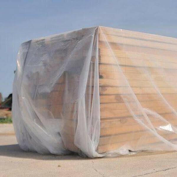 28 ft. x 100 ft. Clear 6 Mil Plastic Sheeting Z6447