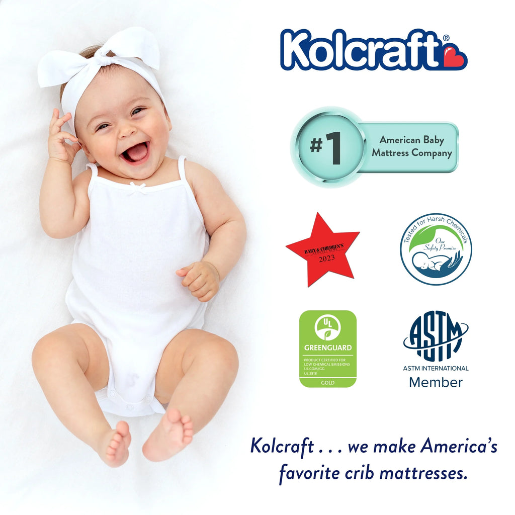 White 80 Coil Crib and Toddler Mattress E966