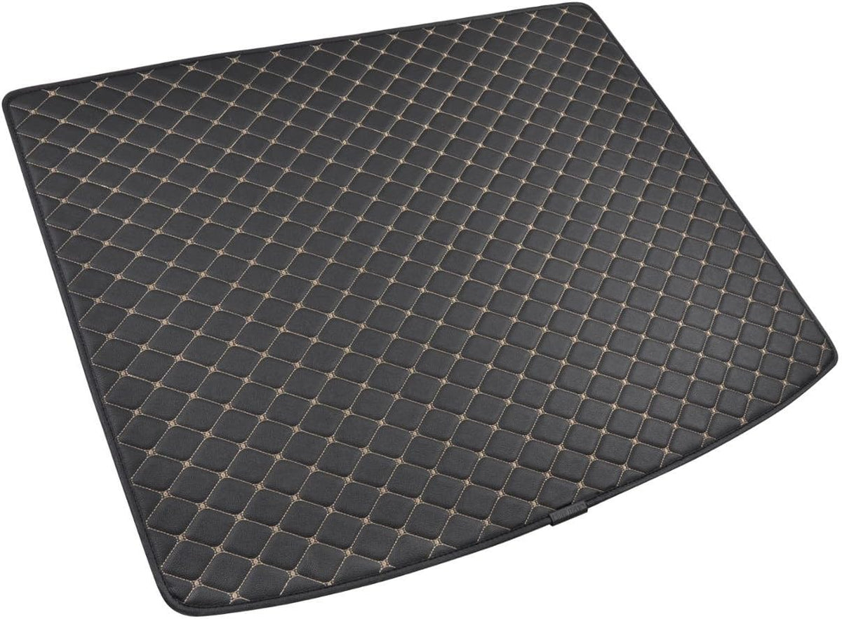 Luxury Padded PU Leather Trunk Mat Cargo Liner Q977