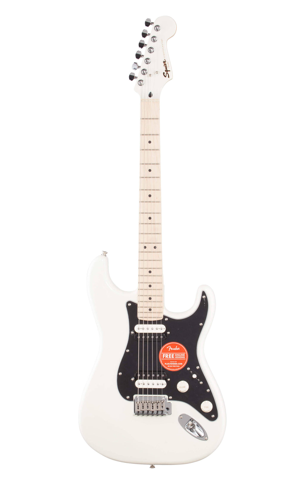 Pearl White Stratocaster HH Electric Guitar W32569