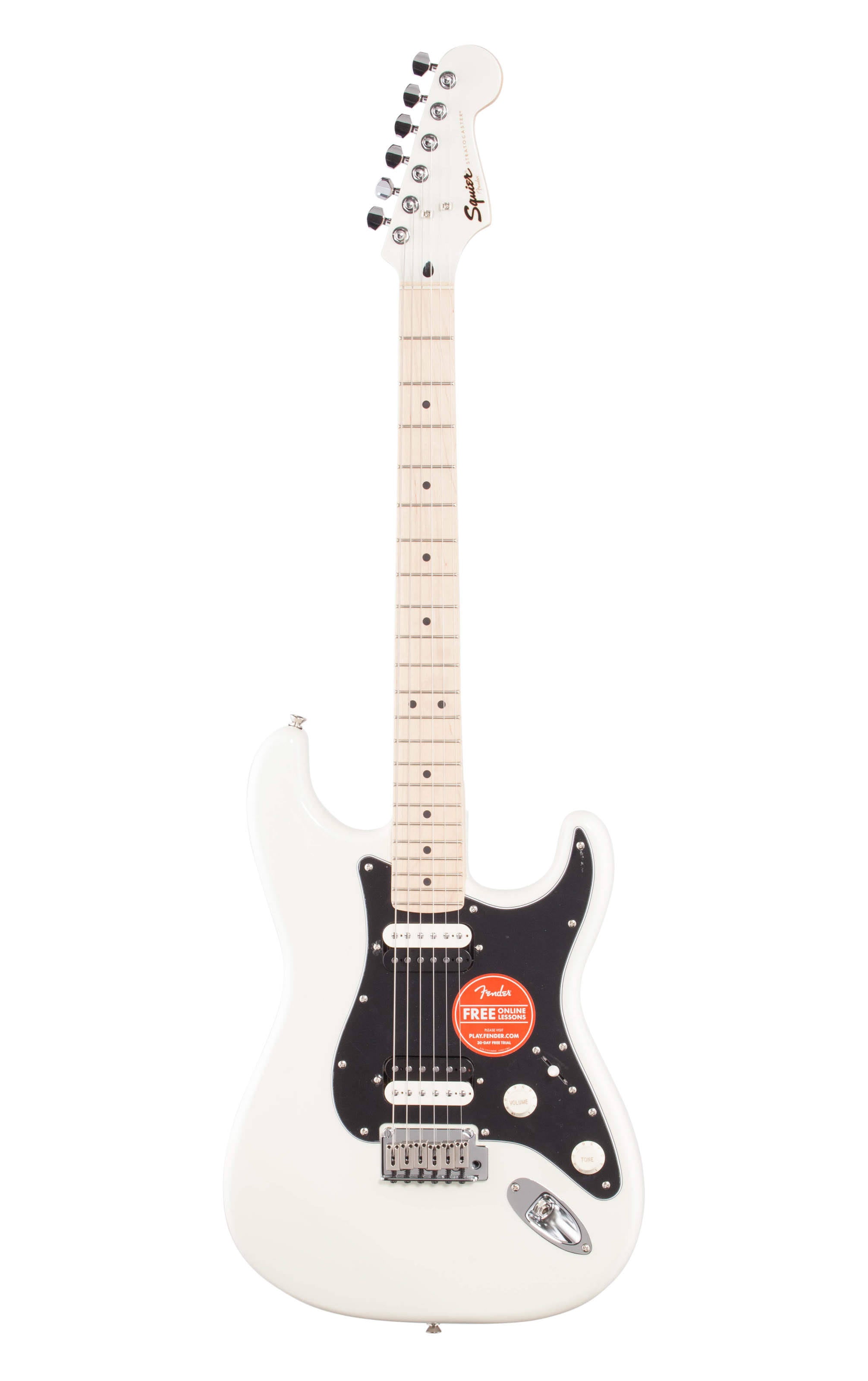 Pearl White Stratocaster HH Electric Guitar W32569