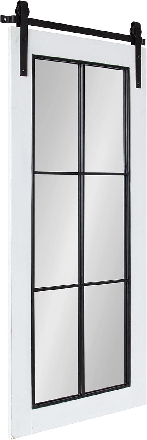 Rustic Brown Framed Wall Mirror T9777