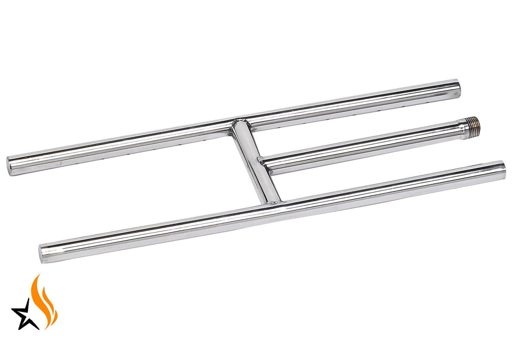 18x22 Rectangular Stainless Steel Drop in Firepit Pan with Spark Ignition Kit H513966