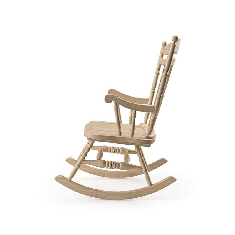 White Wash Traditional Rocking Chair T241427