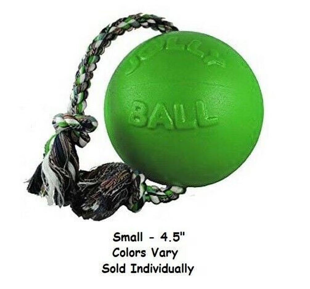 Romp-N-Roll Dog Toys Rope Floating Water Tug Colors Vary Choose Size (Small - 4.5") A54058