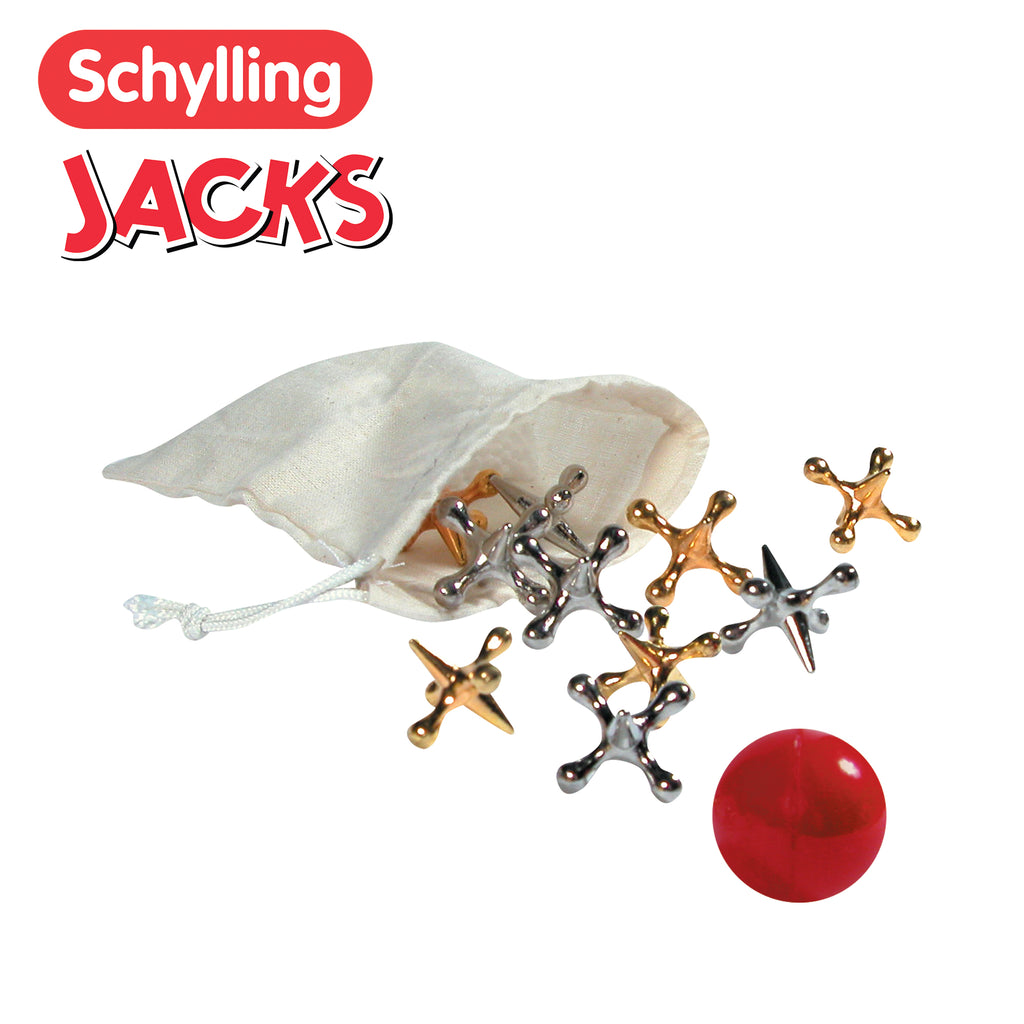 Metal Jacks & Rubber Ball Set J18554