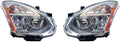 Headlight Assembly Pair for Nissan Rogue 2008 G175