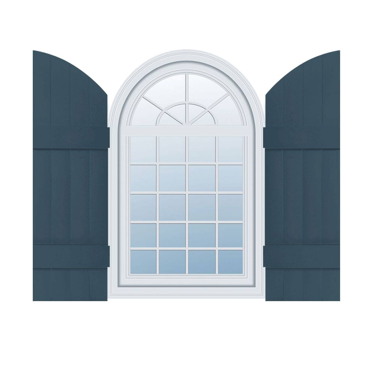 14 inchw x 49 inchh Vinyl Shutters M6416