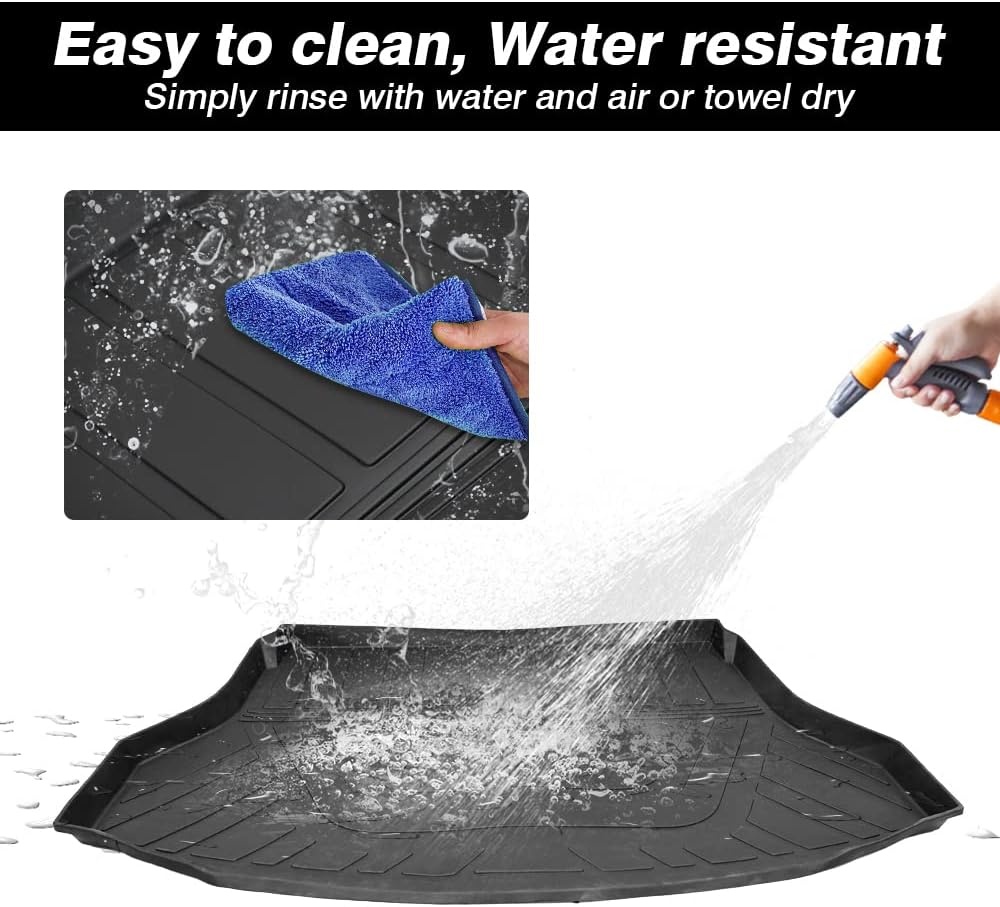 Black TPO Car Cargo Mat Pack of 2 V4176