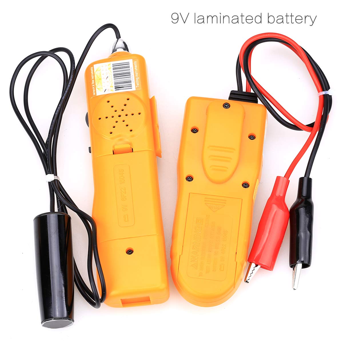 Cable Wire Locator Metal Pipes Electrical Wires Coax Cable Tester with Earphone Pack of 2 J333796