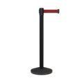 Retractable Belt Stanchion with 12 ft. Black Belt R24797